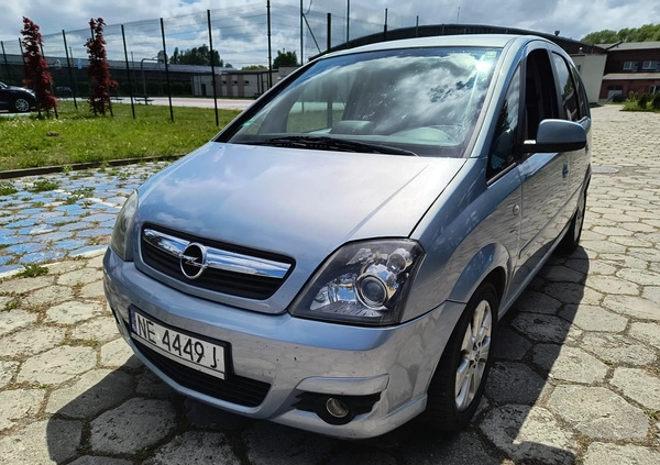 Opel Meriva cena 13550 przebieg: 140337, rok produkcji 2008 z Elbląg małe 326